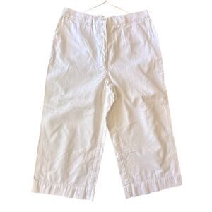 Lauren jeans co Ralph Lauren white capri size 10